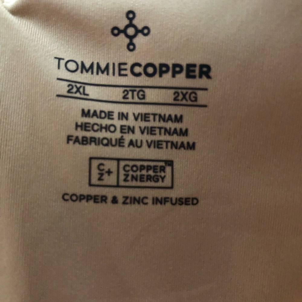 Tommie Copper Bra with Shoulder Support  Nude size 2XL NWT - Picture 9 of 11
